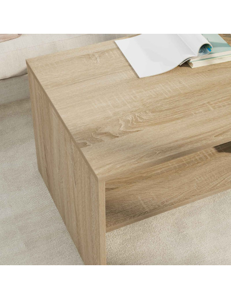 Tavolino da salotto Rovere Sonoma 100 x 50 x 40 cm