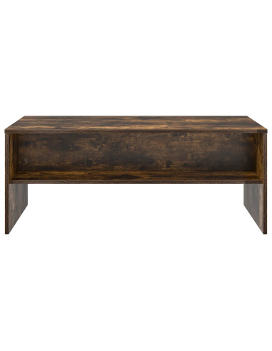 Tavolino da salotto Rovere fumé 100 x 50 x 40 cm