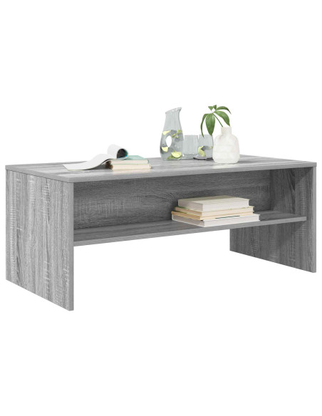 Tavolino da salotto Grigio Sonoma 100 x 50 x 40 cm