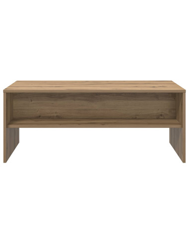 Tavolino da salotto Rovere artigianale 100 x 50 x 40 cm