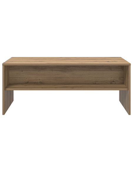 Tavolino da salotto Rovere artigianale 100 x 50 x 40 cm