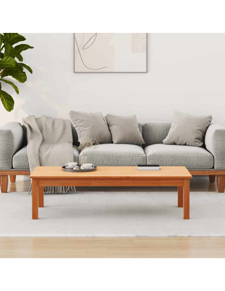 Tavolino da salotto Max Marrone 110 x 50 x 30 cm Pino massello