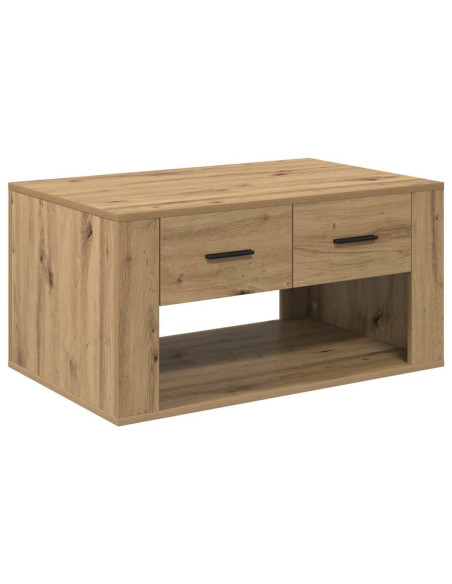 Tavolino da salotto Rovere artigianale 80 x 50 x 40 cm