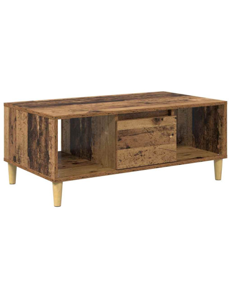 Tavolino da salotto Legno vecchio 90 x 50 x 26.5 cm