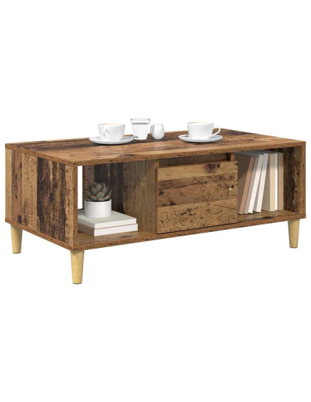 Tavolino da salotto Legno vecchio 90 x 50 x 26.5 cm