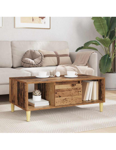 Tavolino da salotto Legno vecchio 90 x 50 x 26.5 cm