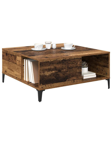 Tavolino da salotto Legno vecchio 80 x 80 x 36,5 cm