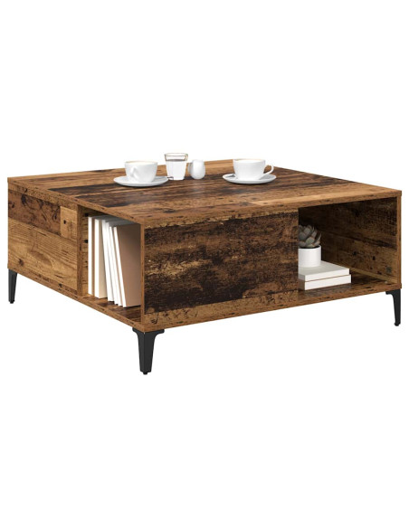 Tavolino da salotto Legno vecchio 80 x 80 x 36,5 cm