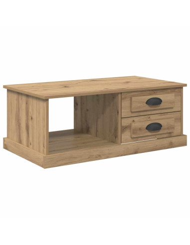 Tavolino da salotto Rovere artigianale 90 x 50 x 35 cm