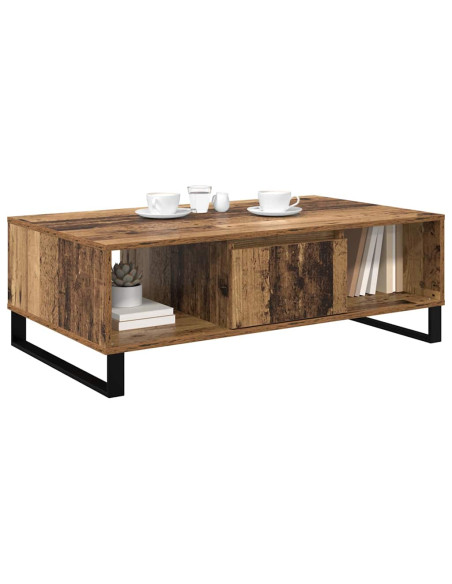 Tavolino da salotto Legno vecchio 104 x 60 x 35 cm