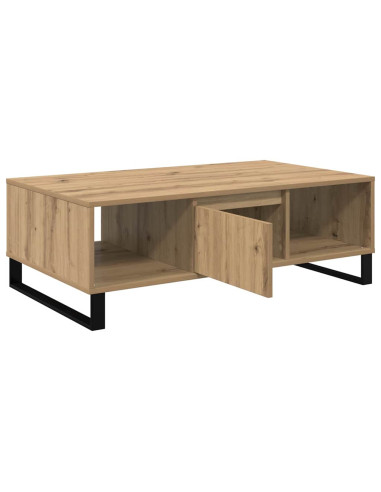 Tavolino da salotto Rovere artigianale 104 x 60 x 35 cm