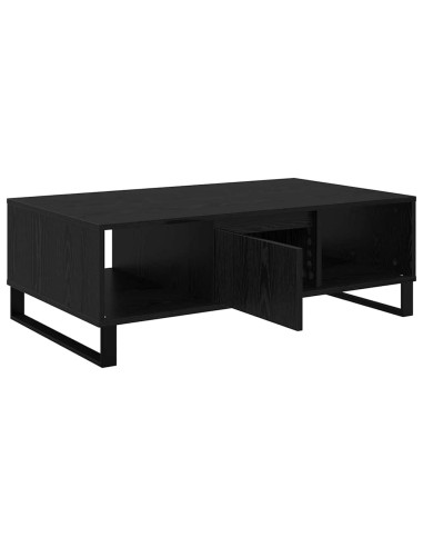 Tavolino da salotto Rovere Nero 104 x 60 x 35 cm