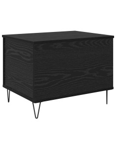 Tavolino da salotto Rovere Nero 60 x 44,5 x 45 cm 2