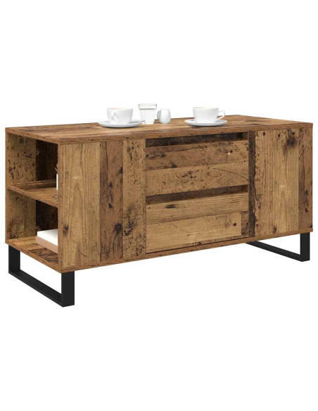 Tavolino da salotto Legno vecchio 102 x 44,5 x 50 cm