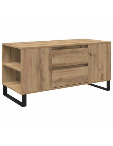 Tavolino da salotto Rovere artigianale 102 x 44,5 x 50 cm