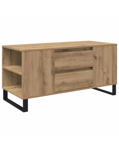 Tavolino da salotto Rovere artigianale 102 x 44,5 x 50 cm