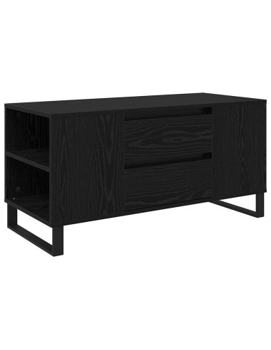 Tavolino da salotto Rovere Nero 102 x 44,5 x 50 cm