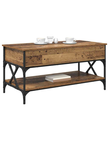 Tavolino da salotto Legno vecchio 100 x 50 x 50 cm