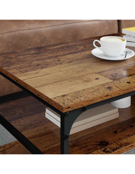 Tavolino da salotto Legno vecchio 100 x 50 x 45 cm