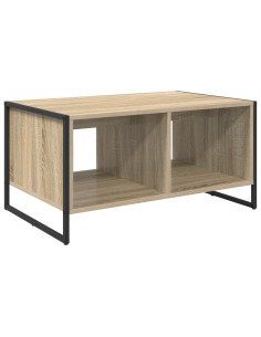 Tavolino da salotto Sonoma 80 x 50 x 40 cm Legno multistrato 2