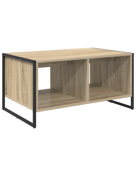 Tavolino da salotto Sonoma 80 x 50 x 40 cm Legno multistrato