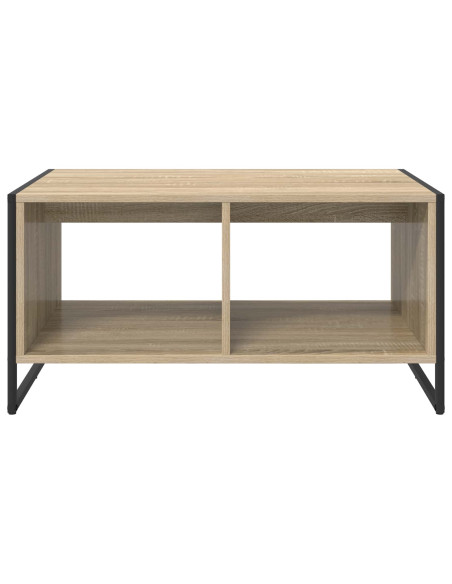 Tavolino da salotto Sonoma 80 x 50 x 40 cm Legno multistrato