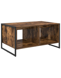 Tavolino da salotto Quercia Fumosa 80 x 50 x 40 cm 2