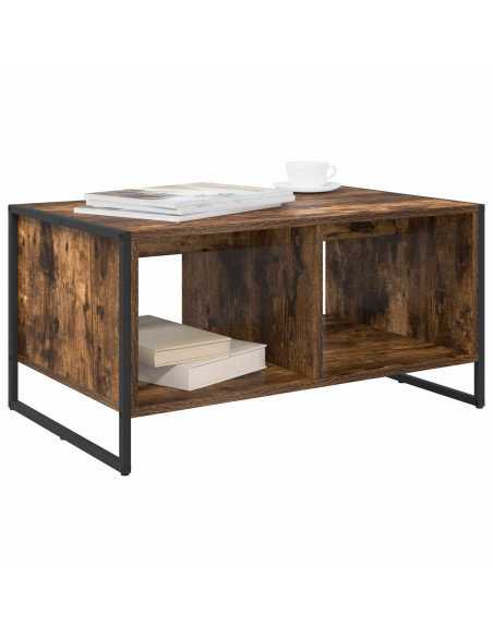 Tavolino da salotto Quercia Fumosa 80 x 50 x 40 cm
