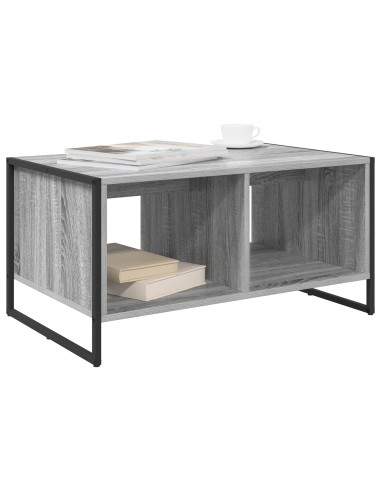 Tavolino da salotto Grigio Sonoma 80 x 50 x 40 cm