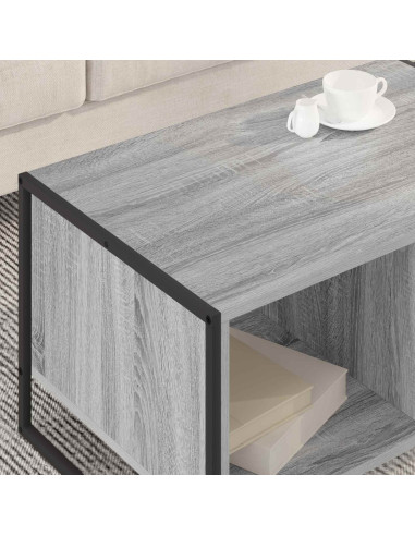 Tavolino da salotto Grigio Sonoma 80 x 50 x 40 cm