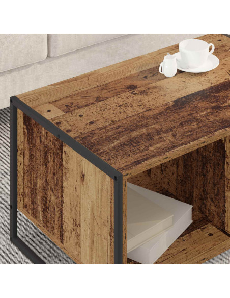 Tavolino da salotto Legno vecchio 80 x 50 x 40 cm