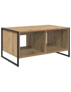 Tavolino da salotto Rovere Artigianale 80 x 50 x 40 cm 2