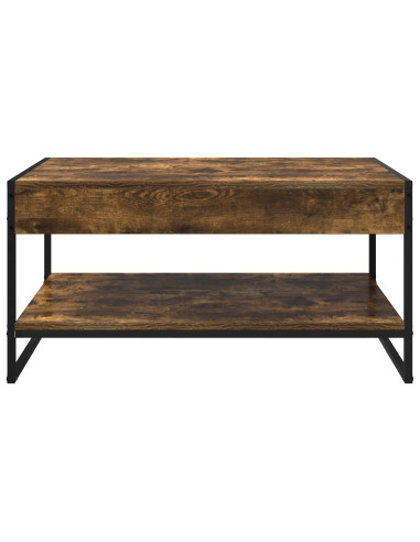 Tavolino da salotto Quercia Fumosa 80 x 50 x 40 cm