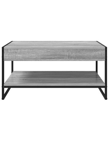 Tavolino da salotto Grigio Sonoma 80 x 50 x 40 cm