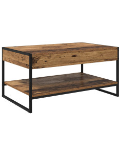 Tavolino da salotto Legno vecchio 80 x 50 x 40 cm 2