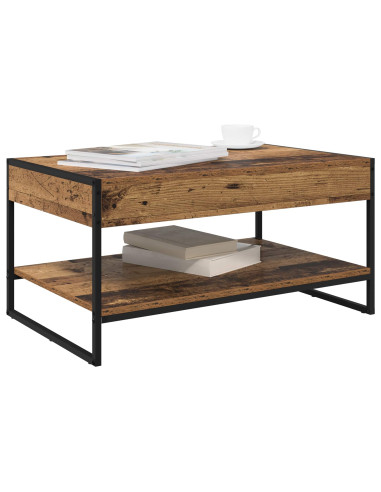 Tavolino da salotto Legno vecchio 80 x 50 x 40 cm