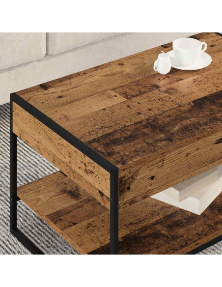 Tavolino da salotto Legno vecchio 80 x 50 x 40 cm