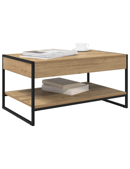 Tavolino da salotto Rovere Artigianale 80 x 50 x 40 cm