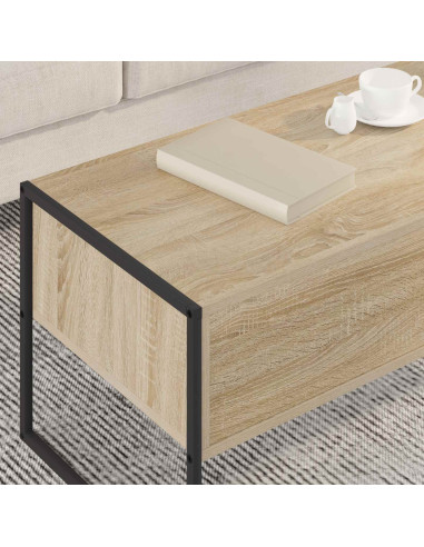 Tavolino da salotto Sonoma 100 x 46 x 40 cm Legno multistrato