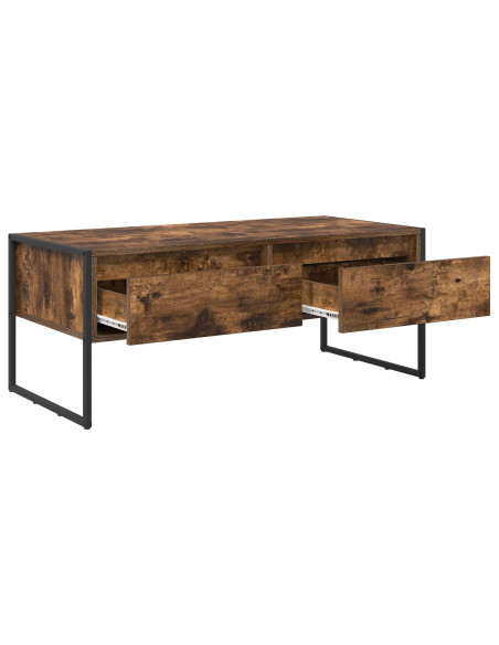 Tavolino da salotto Quercia Fumosa 100 x 46 x 40 cm