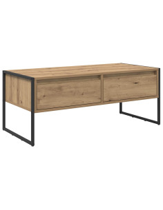 Tavolino da salotto Rovere Artigianale 100 x 46 x 40 cm 2