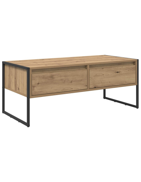 Tavolino da salotto Rovere Artigianale 100 x 46 x 40 cm