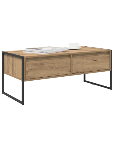 Tavolino da salotto Rovere Artigianale 100 x 46 x 40 cm