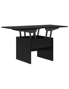 Tavolino da salotto Rovere Nero 55 x 54,5 x 45 cm 2
