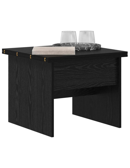 Tavolino da salotto Rovere Nero 55 x 54,5 x 45 cm