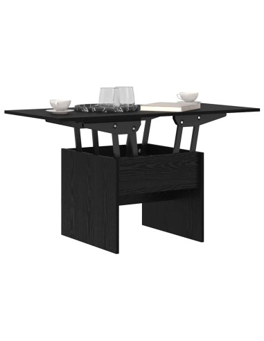 Tavolino da salotto Rovere Nero 55 x 54,5 x 45 cm