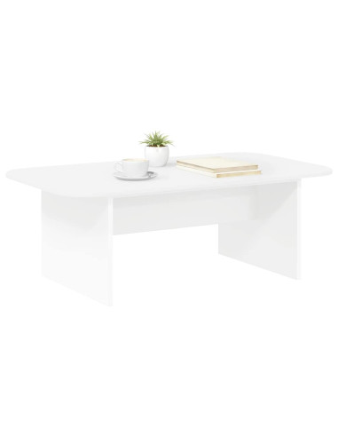Tavolino da salotto Bianco 93 x 53 x 33 cm Legno multistrato