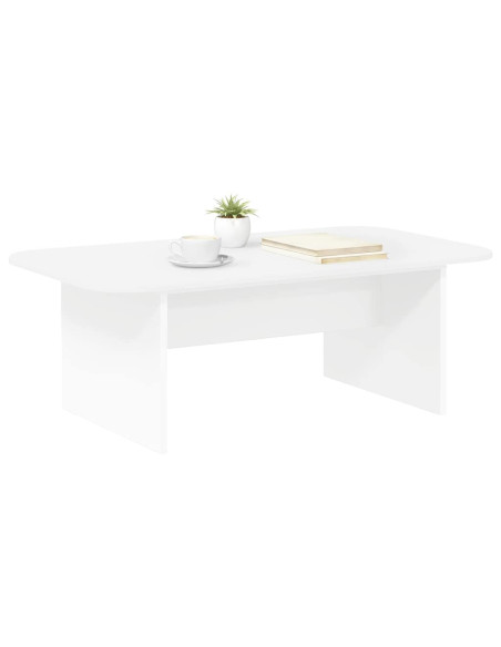 Tavolino da salotto Bianco 93 x 53 x 33 cm Legno multistrato