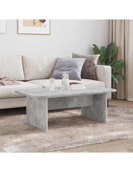 Tavolino da salotto Grigio cemento 93 x 53 x 33 cm