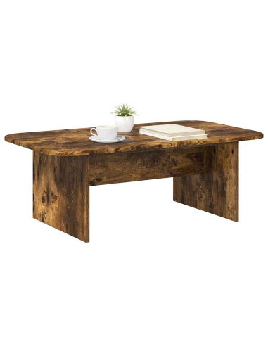 Tavolino da salotto Rovere fumé 93 x 53 x 33 cm